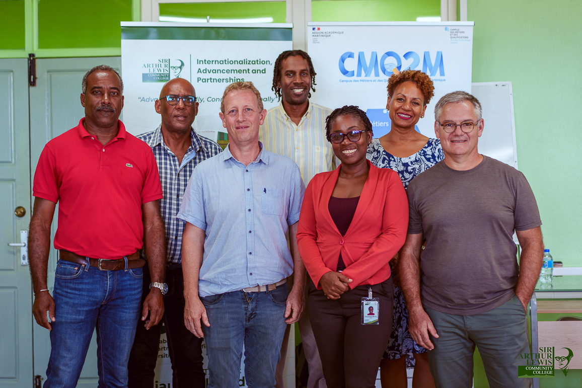 SALCC and BIMER representatives pose together.